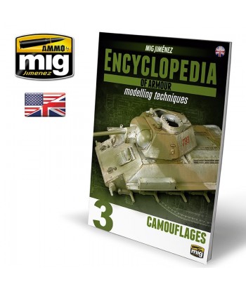 ENCYCLOPEDIA OF ARMOUR MODELLING TECHNIQUES VOL. 3 – CAMOUFLAGES (English)
